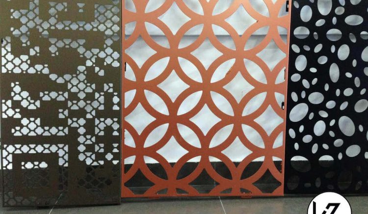 paneles perforados a base de laminas de aluminio compuesto acm colombia
